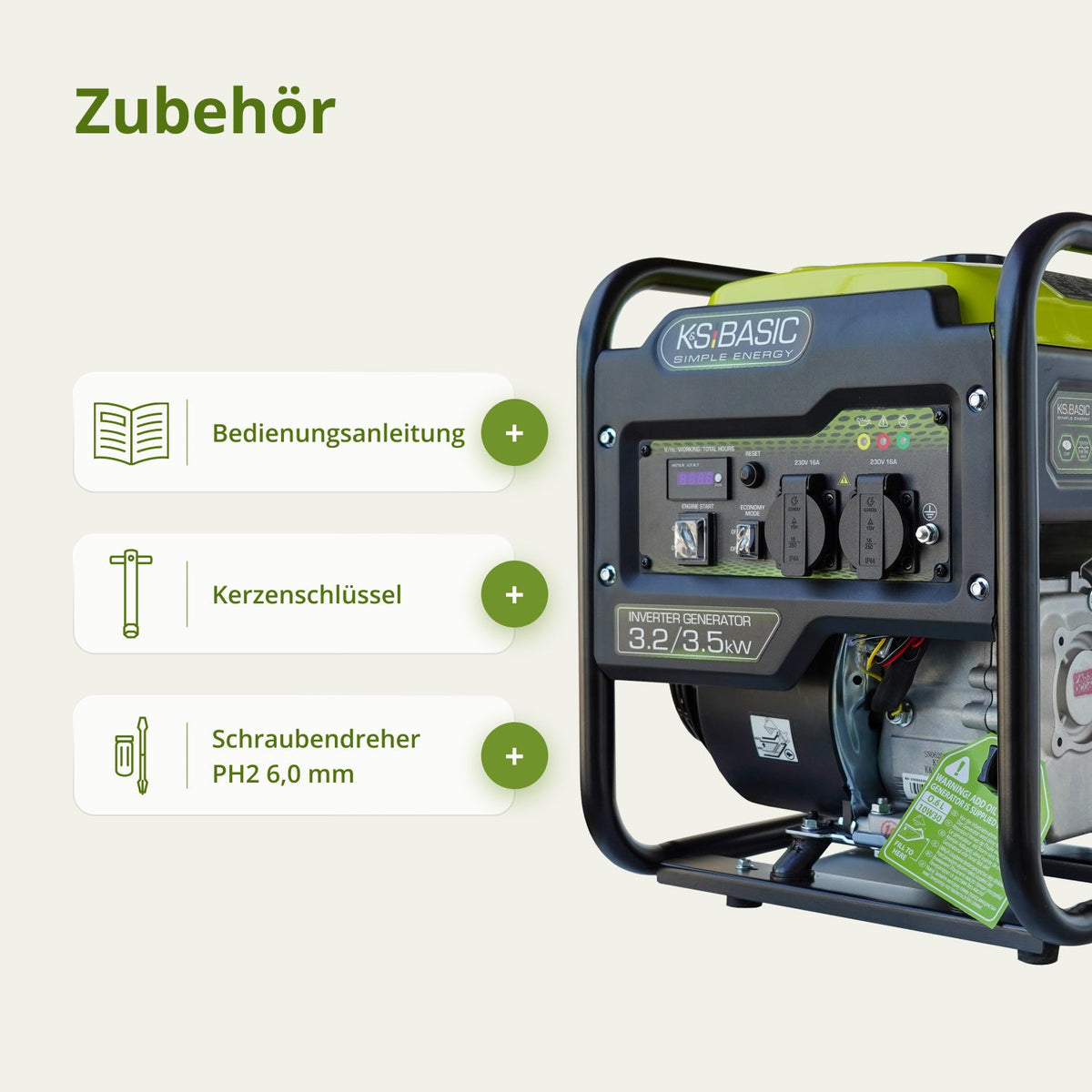 Inverter-Generator KSB 35i – Ansicht 8
