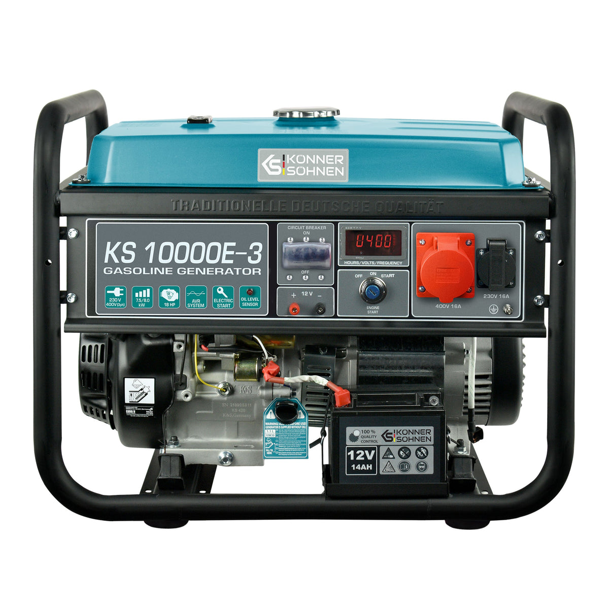 Benzin-Generator "Könner & Söhnen" KS 10000E-3 – KS 10000E-3