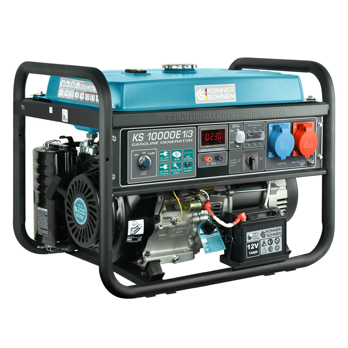 Benzin-Generator "Könner & Söhnen" KS 10000E 1/3 – Ansicht 11