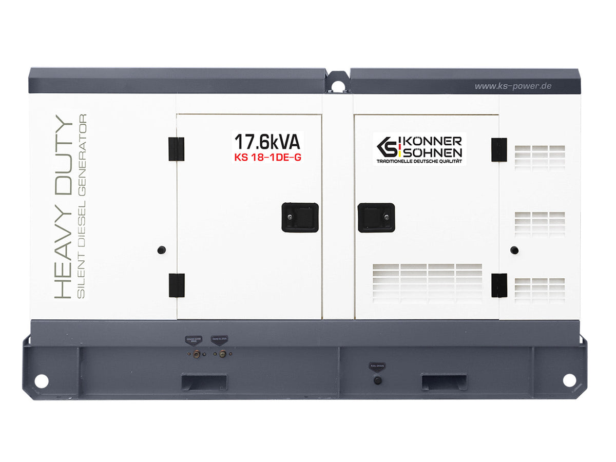 Einphasen-Diesel-Powerstation KS 18-1DE-G – Ansicht 2