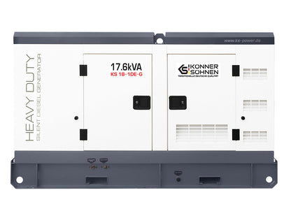 Einphasen-Diesel-Powerstation KS 18-1DE-G – Ansicht 2