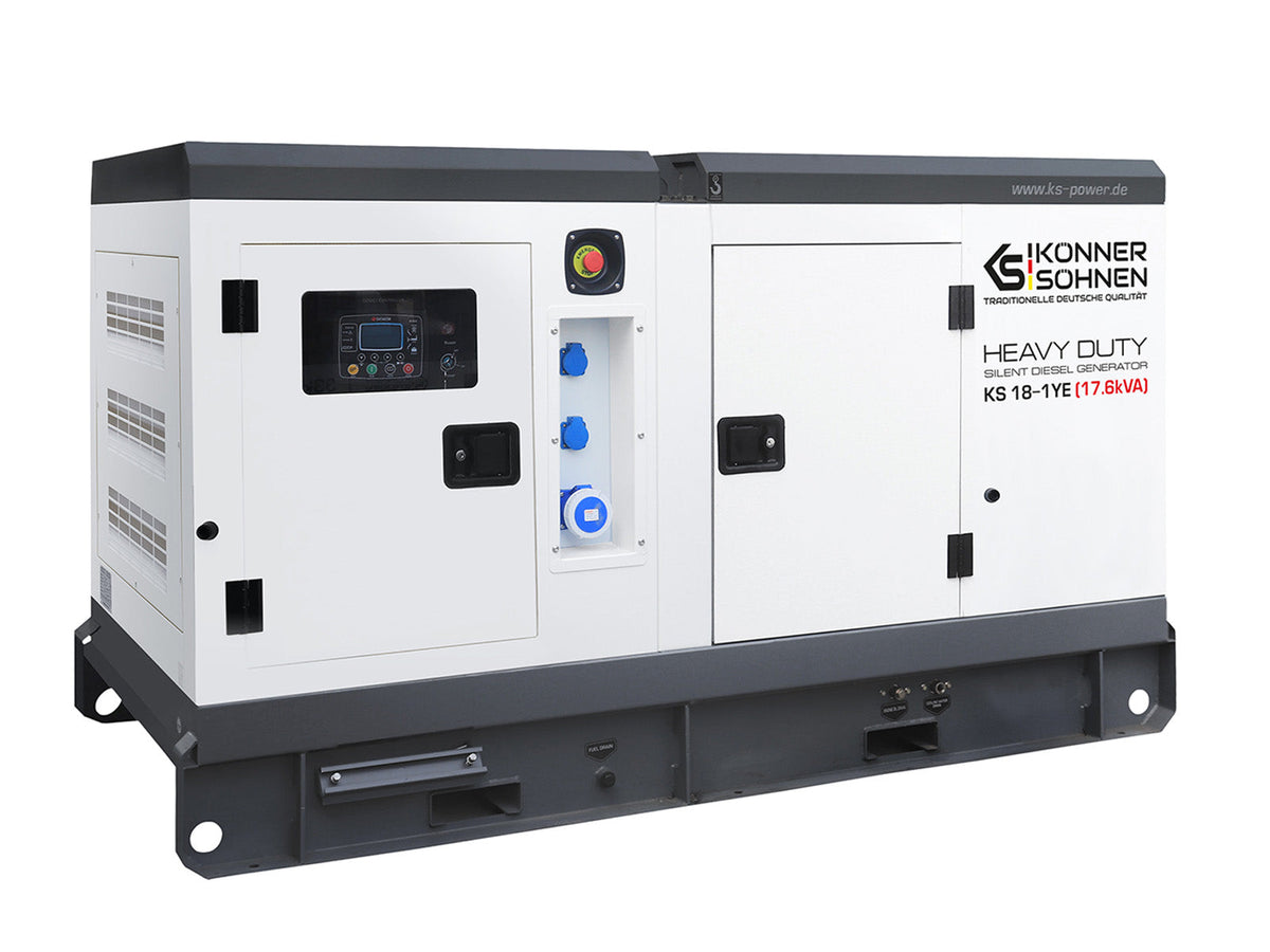 Einphasen-Diesel-Powerstation KS 18-1YE – Ansicht 2