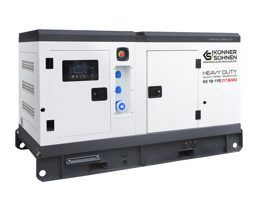 Einphasen-Diesel-Powerstation KS 18-1YE – Ansicht 2