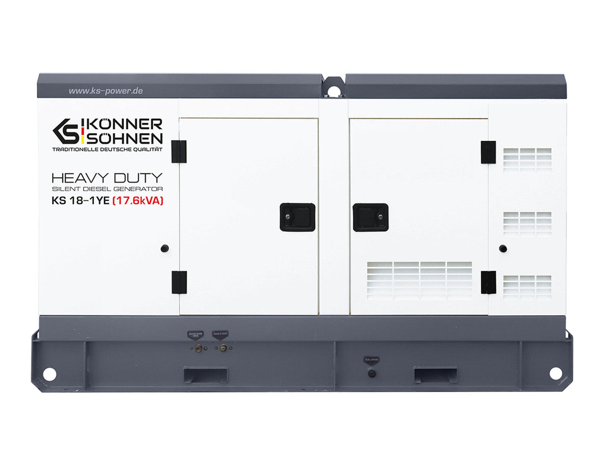 Einphasen-Diesel-Powerstation KS 18-1YE – Ansicht 5
