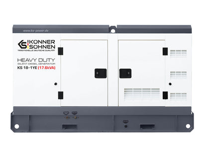 Einphasen-Diesel-Powerstation KS 18-1YE – Ansicht 5