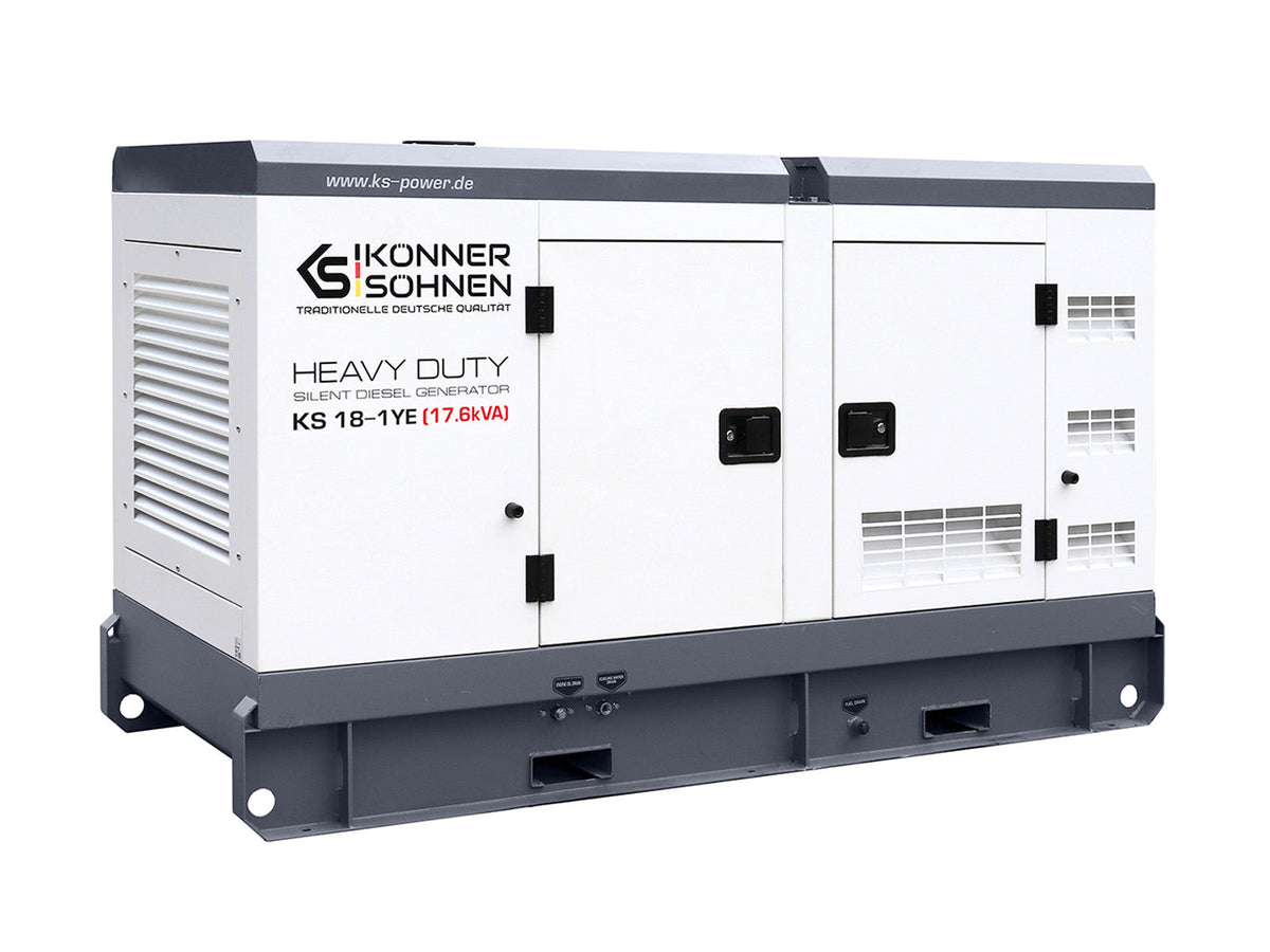 Einphasen-Diesel-Powerstation KS 18-1YE – Ansicht 6