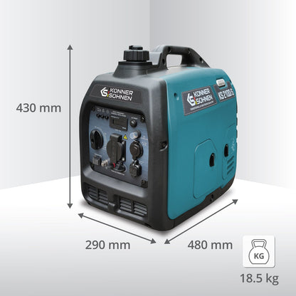 Inverter-Generator KS 2100i S – Ansicht 4