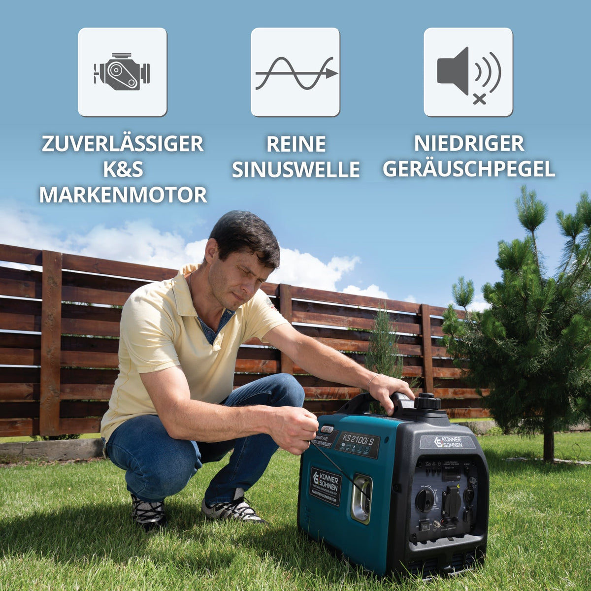 Inverter-Generator KS 2100i S – Ansicht 5