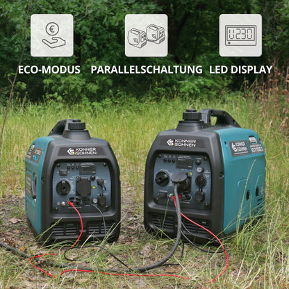 LPG/Benzin-Inverter-Generator KS 2100iG S – Ansicht 6