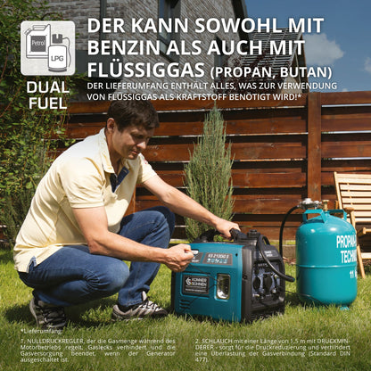LPG/Benzin-Inverter-Generator KS 2100iG S – Ansicht 8