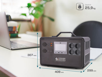 Tragbare Powerstation KS 2400PS – Ansicht 9
