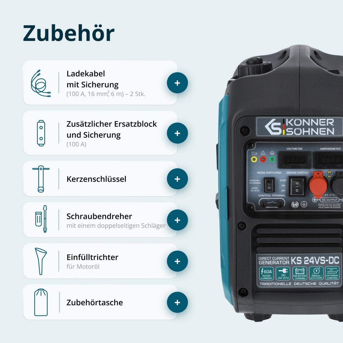 Gleichstromgenerator KS 24VS-DC – Ansicht 8