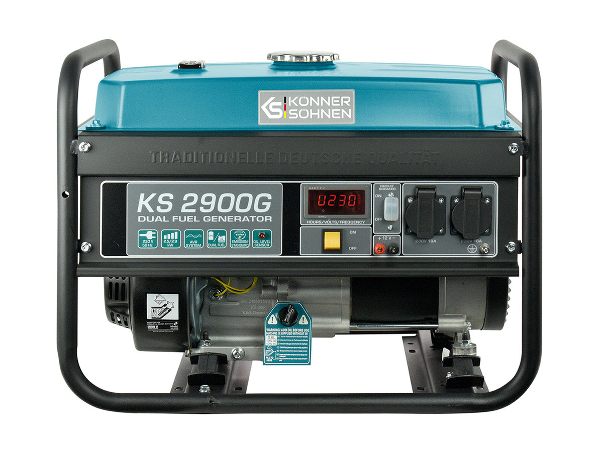 LPG/Benzin-Generator "Könner & Söhnen" KS 2900G – Ansicht 12