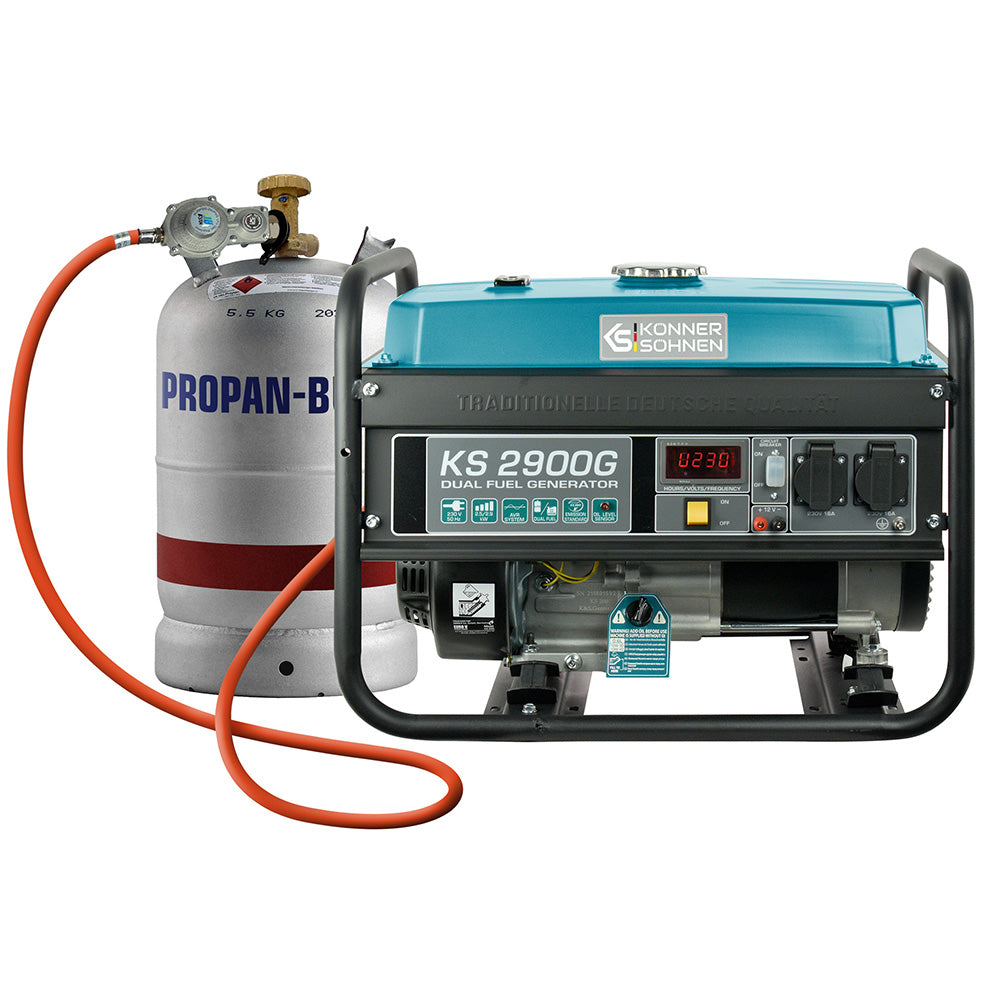 LPG/Benzin-Generator "Könner & Söhnen" KS 2900G – KS 2900G