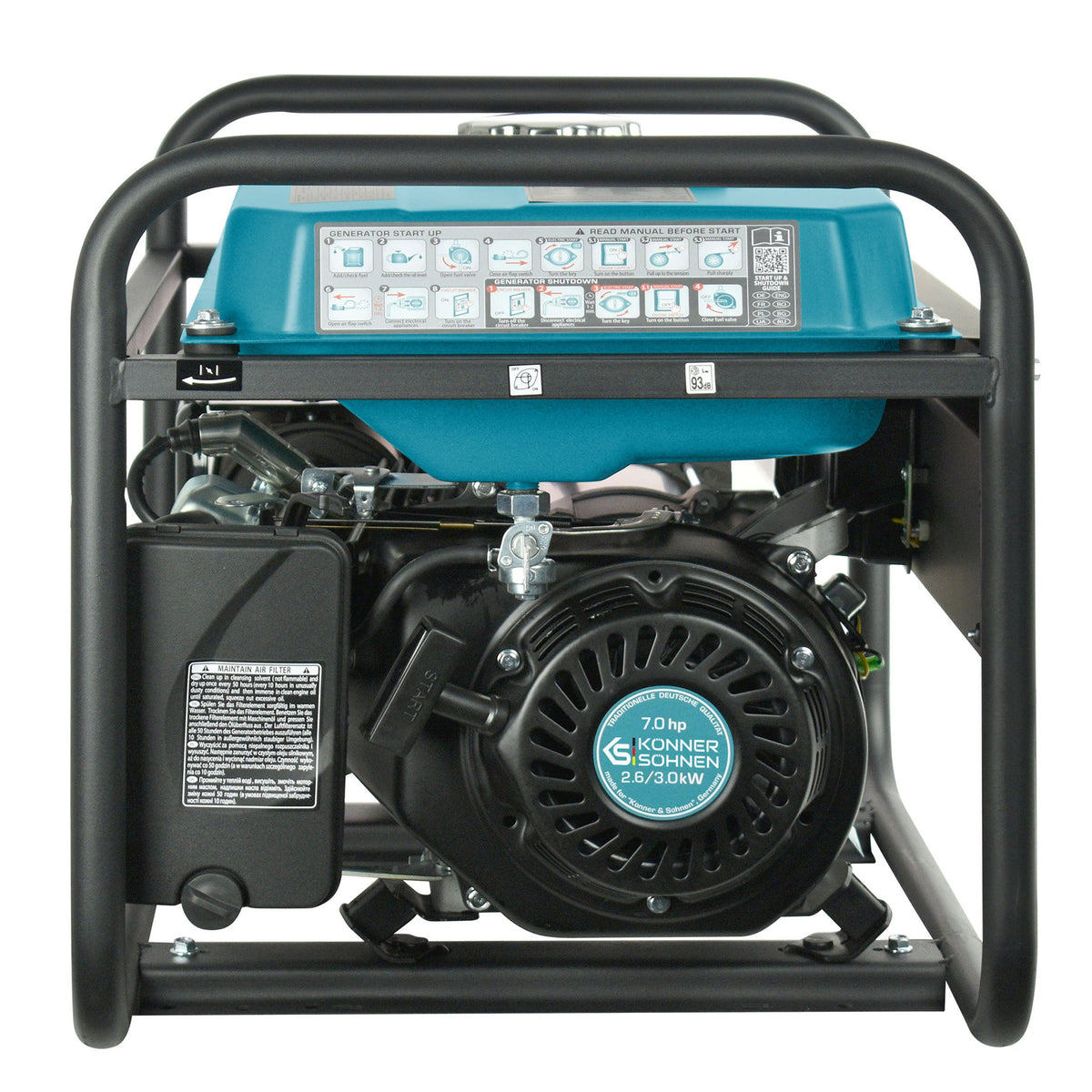 Benzin-Generator "Könner & Söhnen" KS 3000E – Ansicht 15