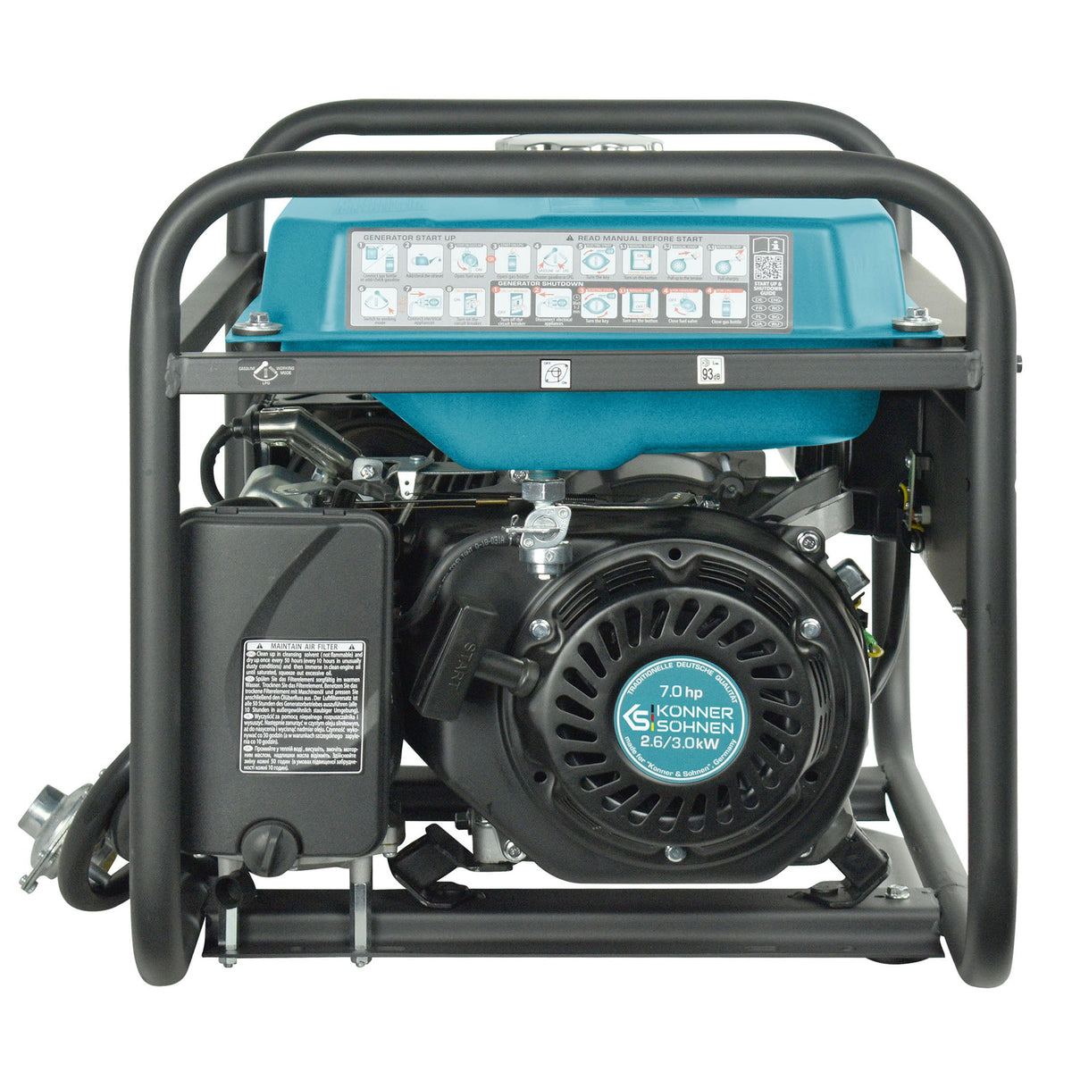 LPG/Benzin-Generator "Könner & Söhnen" KS 3000G – Ansicht 17