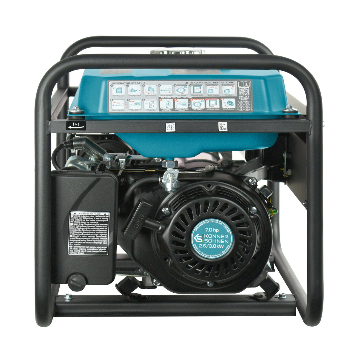 Benzin-Generator "Könner & Söhnen" KS 3000 – Ansicht 15