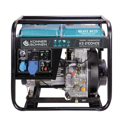 Diesel-Generator "Könner & Söhnen" KS 6100HDE (EURO V) – KS 6100HDE