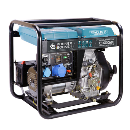 Diesel-Generator "Könner & Söhnen" KS 6100HDE (EURO V) – Ansicht 2