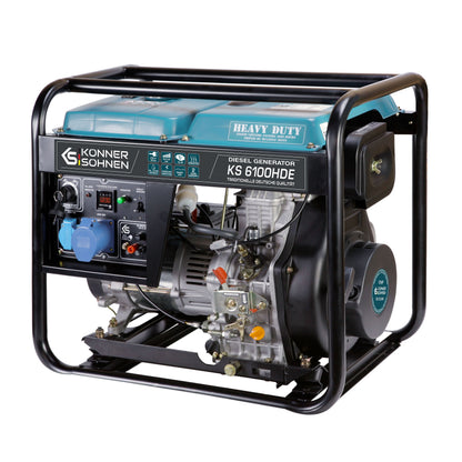 Diesel-Generator "Könner & Söhnen" KS 6100HDE (EURO V) – Ansicht 3