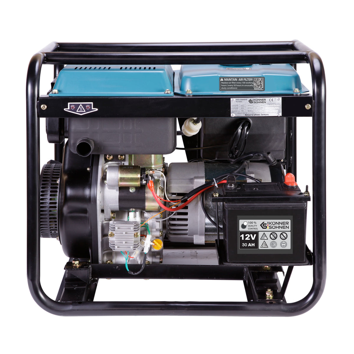 Diesel-Generator "Könner & Söhnen" KS 6100HDE (EURO V) – Ansicht 4
