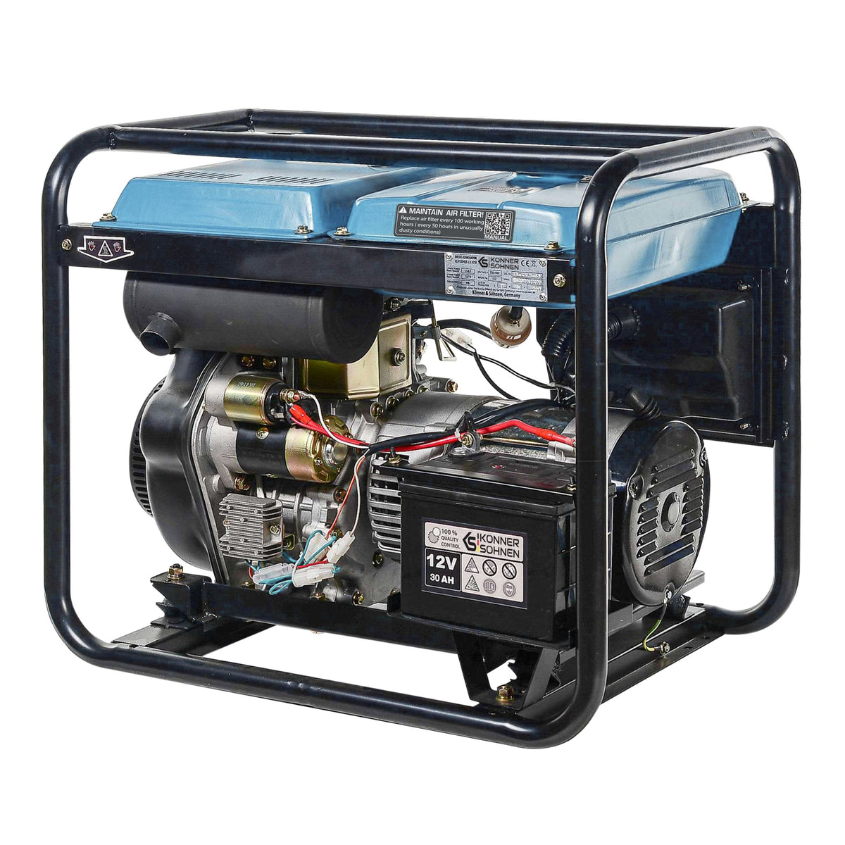 Diesel-Generator "Könner & Söhnen" KS 6100HDE (EURO V) – Ansicht 5