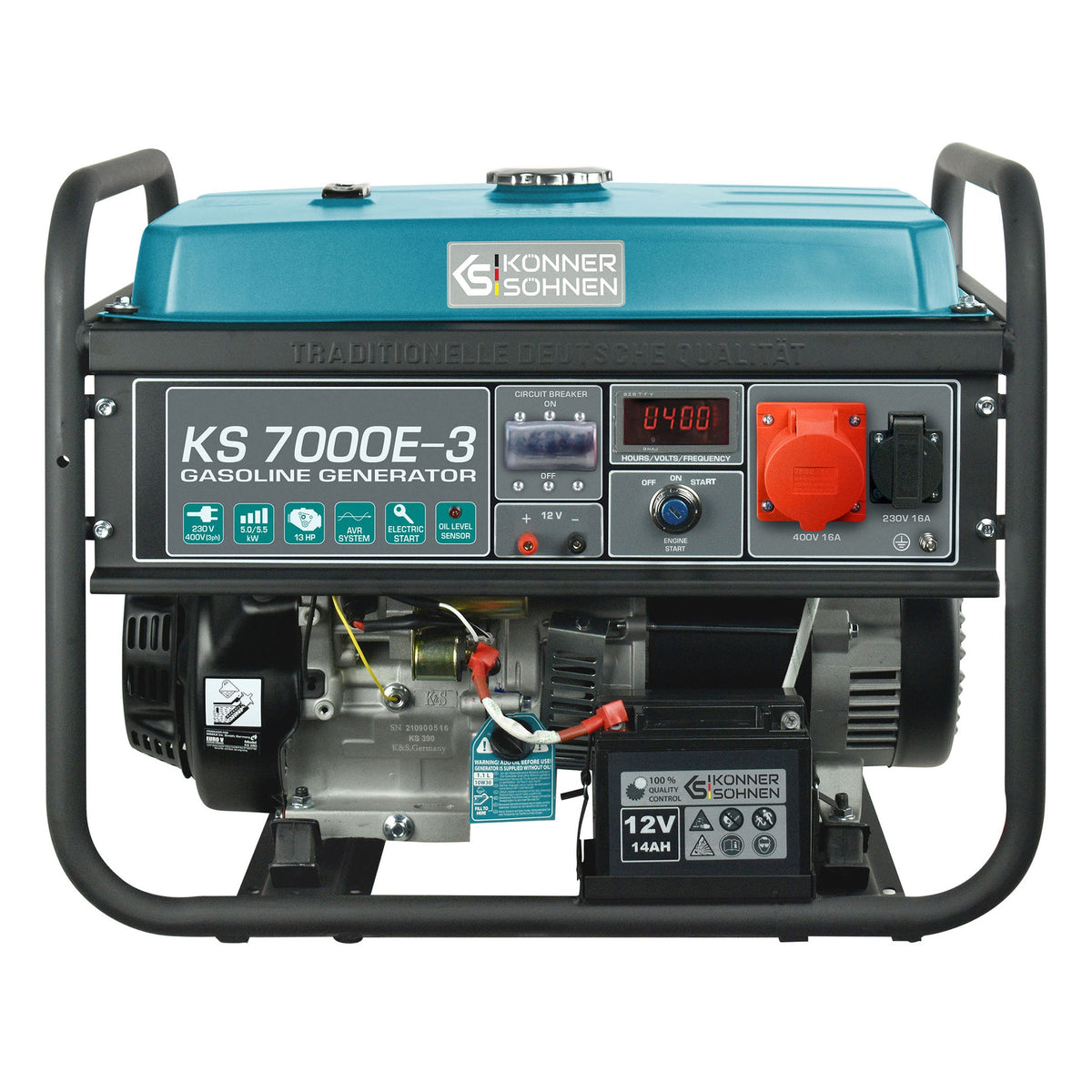 Benzin-Generator "Könner & Söhnen" KS 7000E-3 – KS 7000E-3