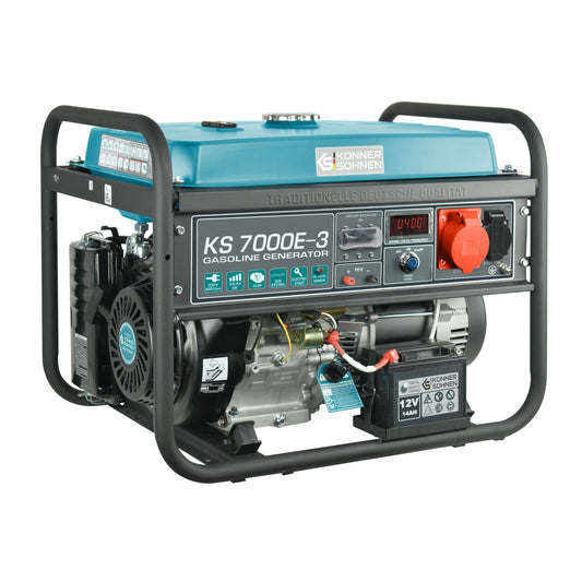 Benzin-Generator "Könner & Söhnen" KS 7000E-3 – Ansicht 2
