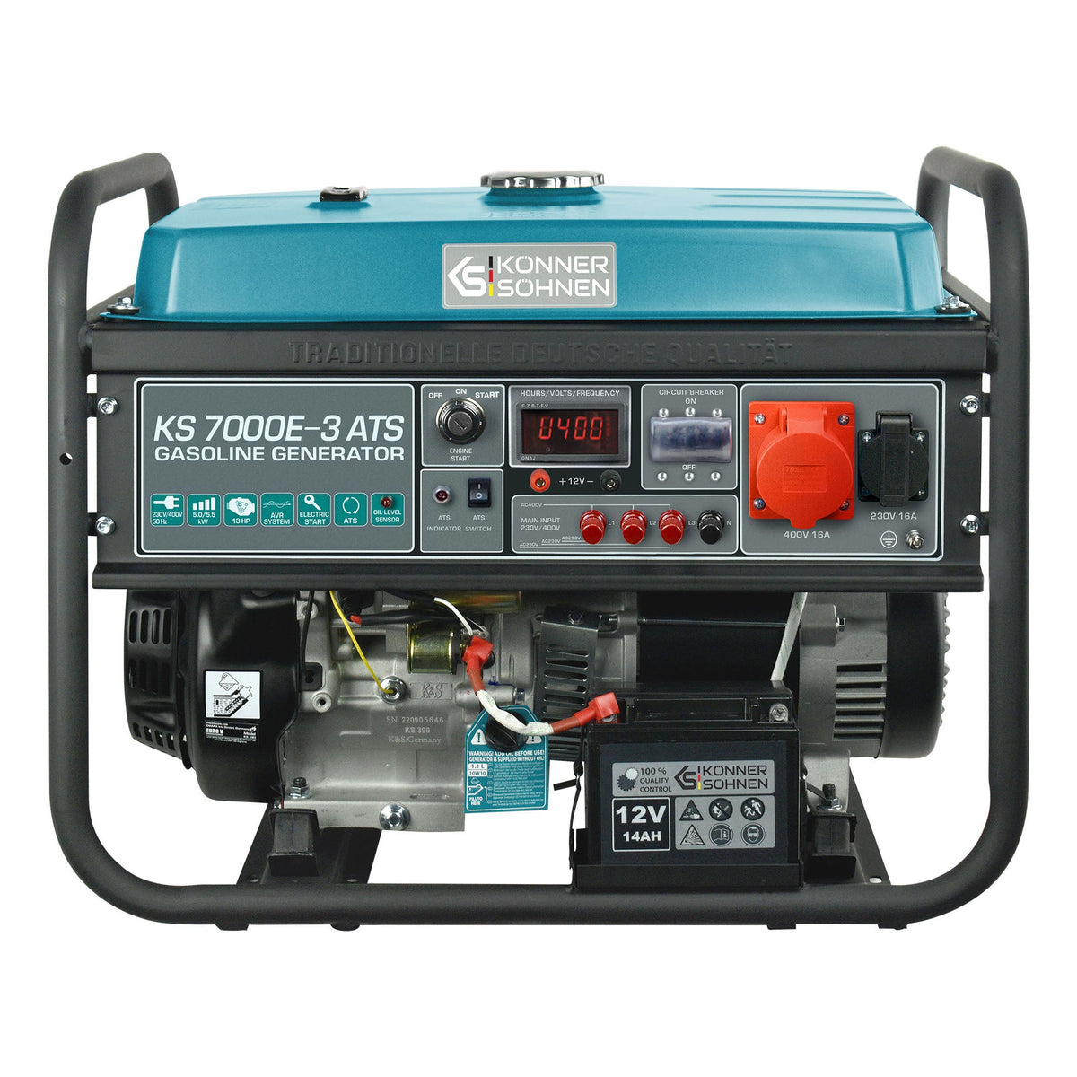 Benzin-Generator "Könner & Söhnen" KS 7000E-3 ATS – KS 7000E-3 ATS