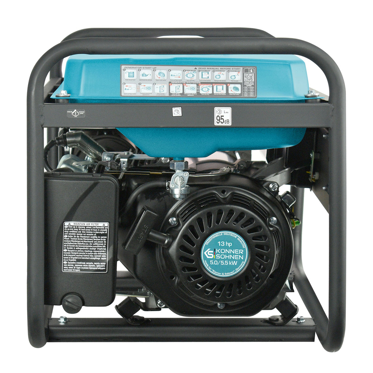 Benzin-Generator "Könner & Söhnen" KS 7000E 1/3 – Ansicht 14
