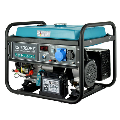 LPG/Benzin-Generator "Könner & Söhnen" KS 7000E G – Ansicht 13