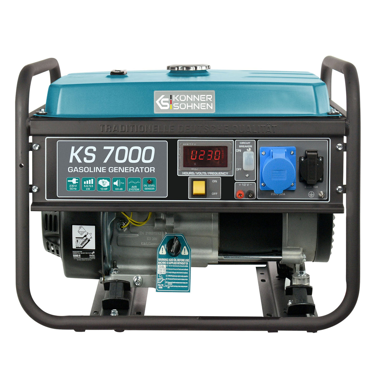 Benzin-Generator "Könner & Söhnen" KS 7000 – KS 7000