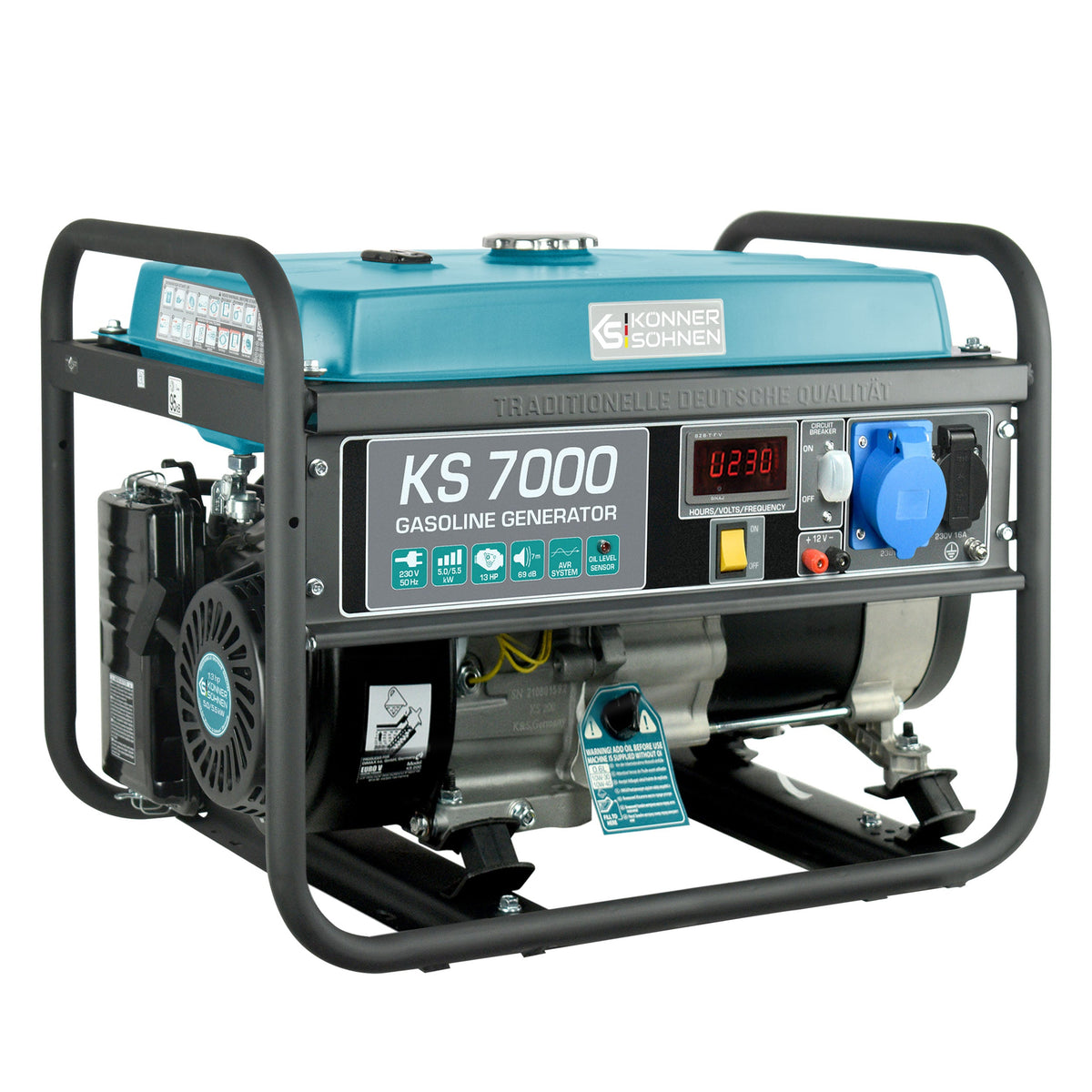 Benzin-Generator "Könner & Söhnen" KS 7000 – Ansicht 11