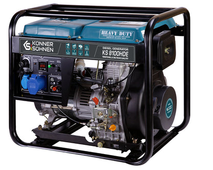 Diesel-Generator "Könner & Söhnen" KS 8100HDE (EURO V) – Ansicht 3