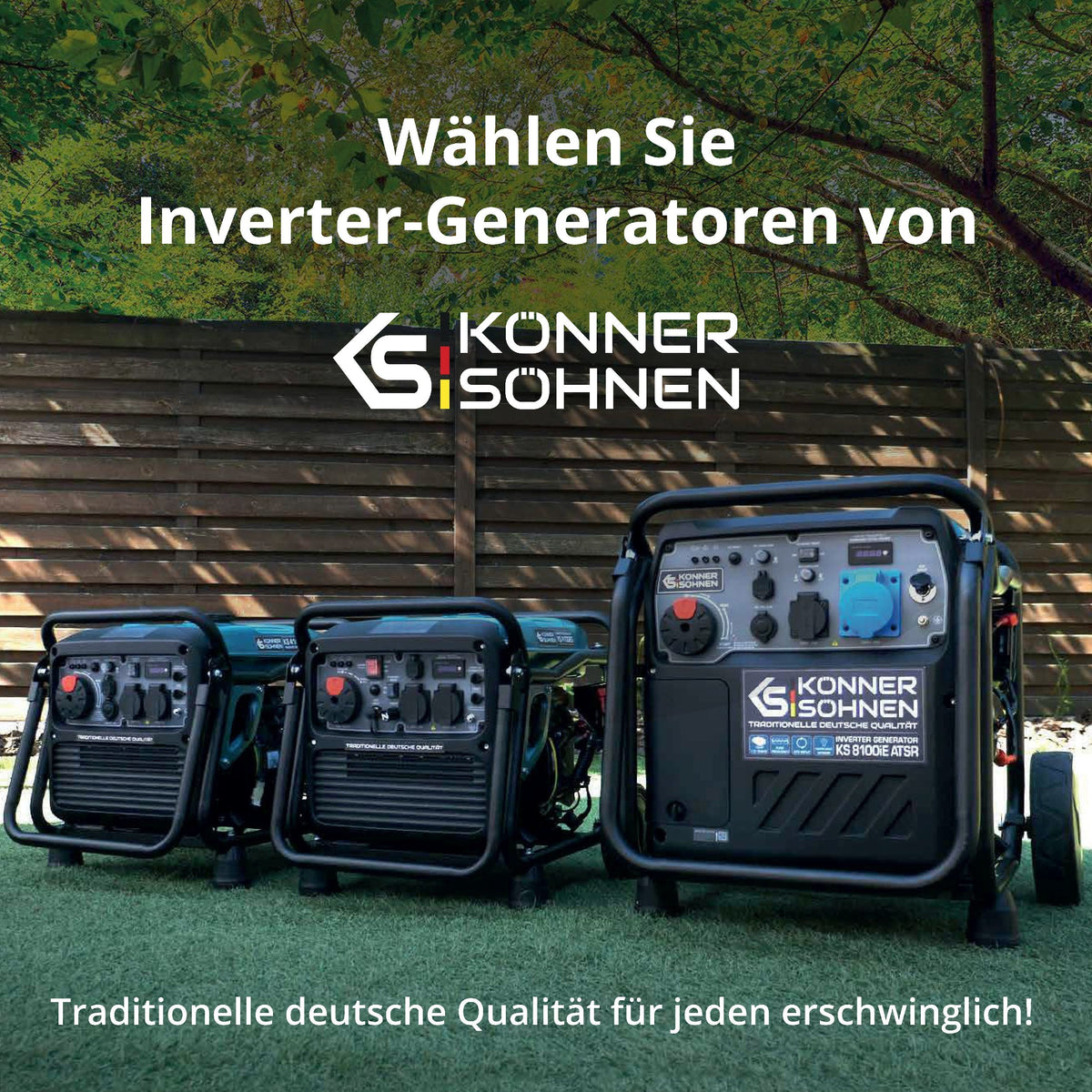 Inverter-Stromerzeuger KS 8100iE 1/3 ATSR – Ansicht 9