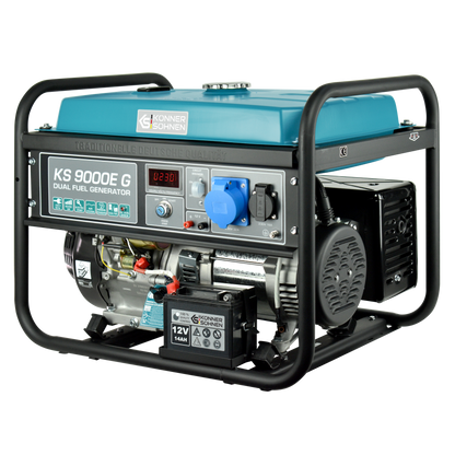 LPG/Benzin-Generator "Könner & Söhnen" KS 9000E G – Ansicht 3