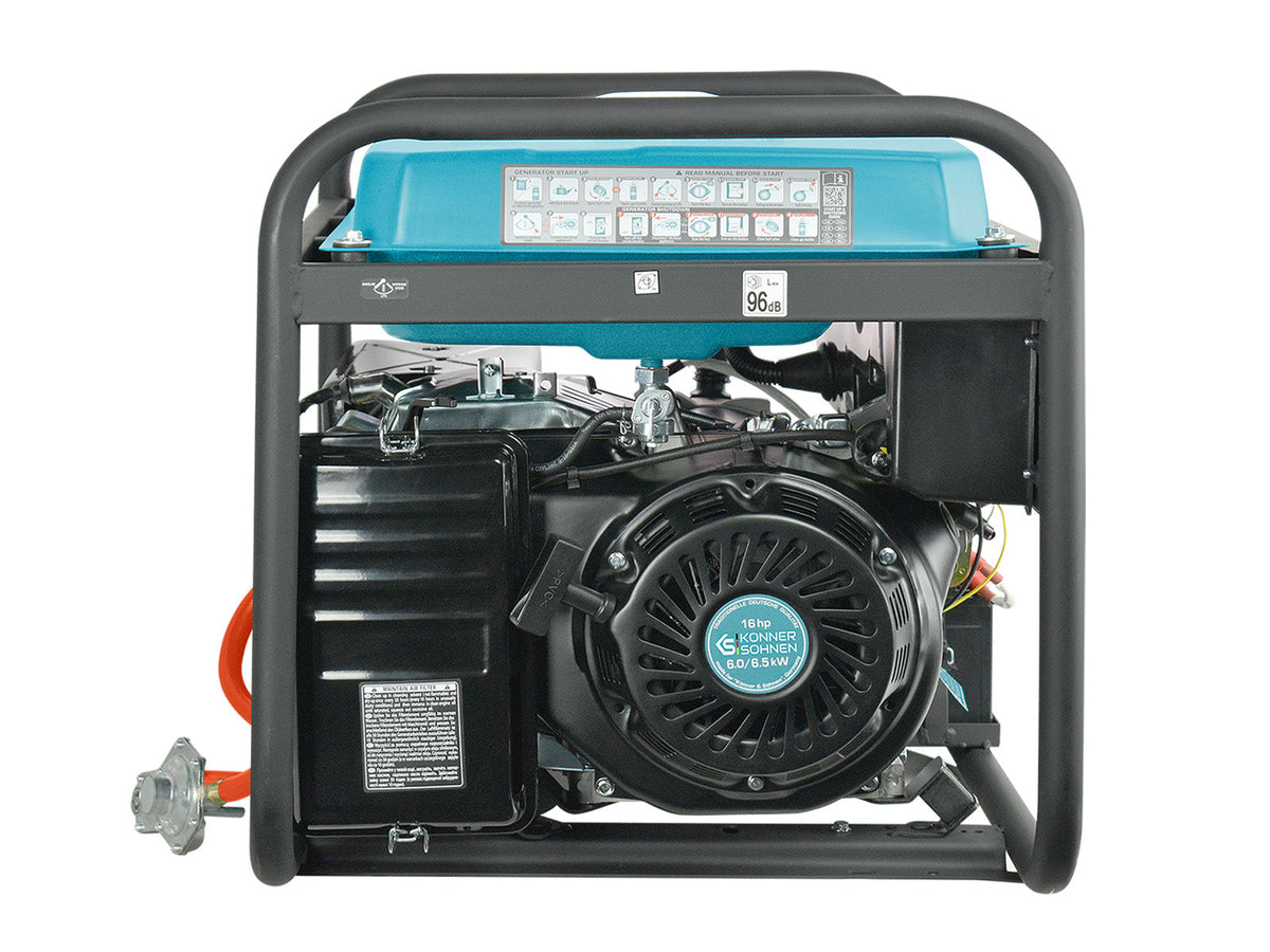 LPG/Benzin-Generator "Könner & Söhnen" KS 9000E G – Ansicht 5