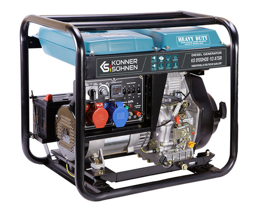 Diesel-Generator "Könner & Söhnen" KS 9100HDE-1/3 ATSR (EURO V) – Ansicht 2