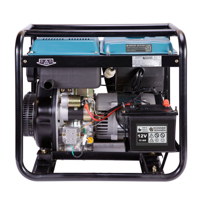 Diesel-Generator "Könner & Söhnen" KS 9100HDE-1/3 ATSR (EURO V) – Ansicht 4