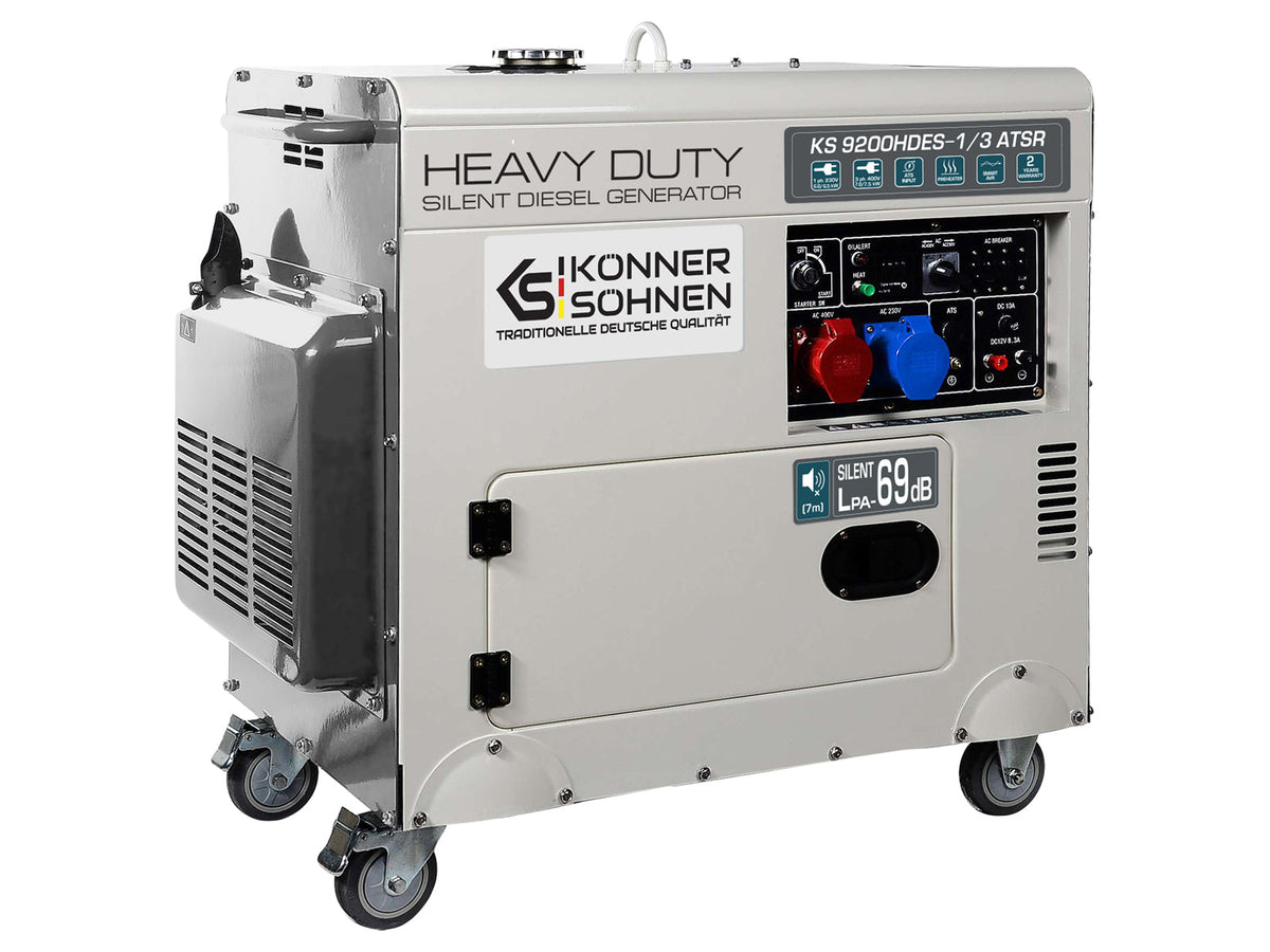 Diesel-Generator "Könner & Söhnen" KS 9200HDES-1/3 ATSR (EURO V) – Ansicht 11