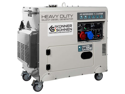 Diesel-Generator "Könner & Söhnen" KS 9200HDES-1/3 ATSR (EURO V) – Ansicht 11
