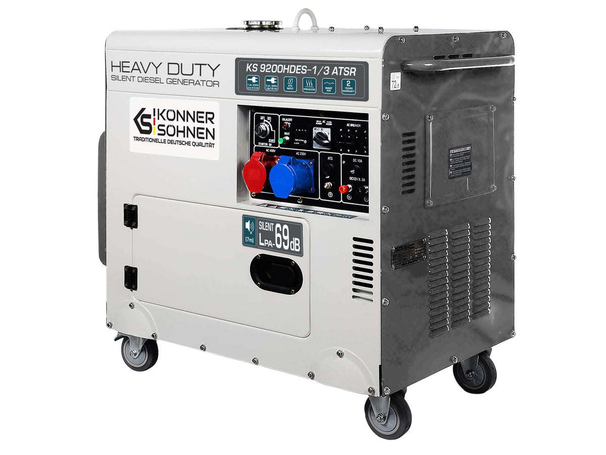 Diesel-Generator "Könner & Söhnen" KS 9200HDES-1/3 ATSR (EURO V) – Ansicht 10