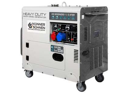 Diesel-Generator "Könner & Söhnen" KS 9200HDES-1/3 ATSR (EURO V) – Ansicht 10