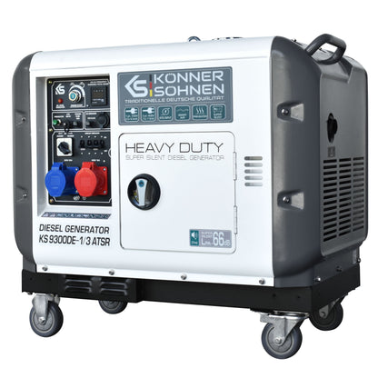 Diesel-Generator "Könner & Söhnen" KS 9300DE-1/3 ATSR (EURO V) – Ansicht 2