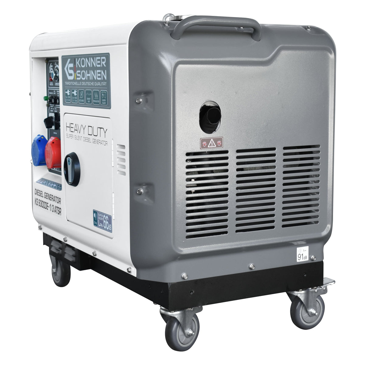 Diesel-Generator "Könner & Söhnen" KS 9300DE-1/3 ATSR (EURO V) – Ansicht 3