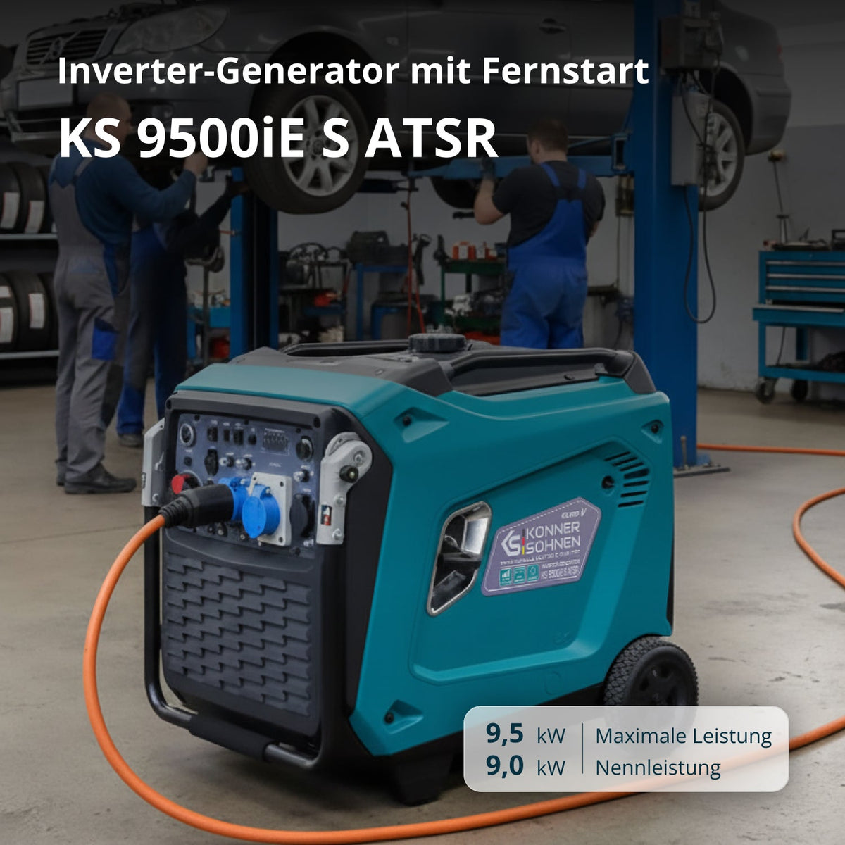 Invertergenerator KS 9500iE S ATSR – Ansicht 2