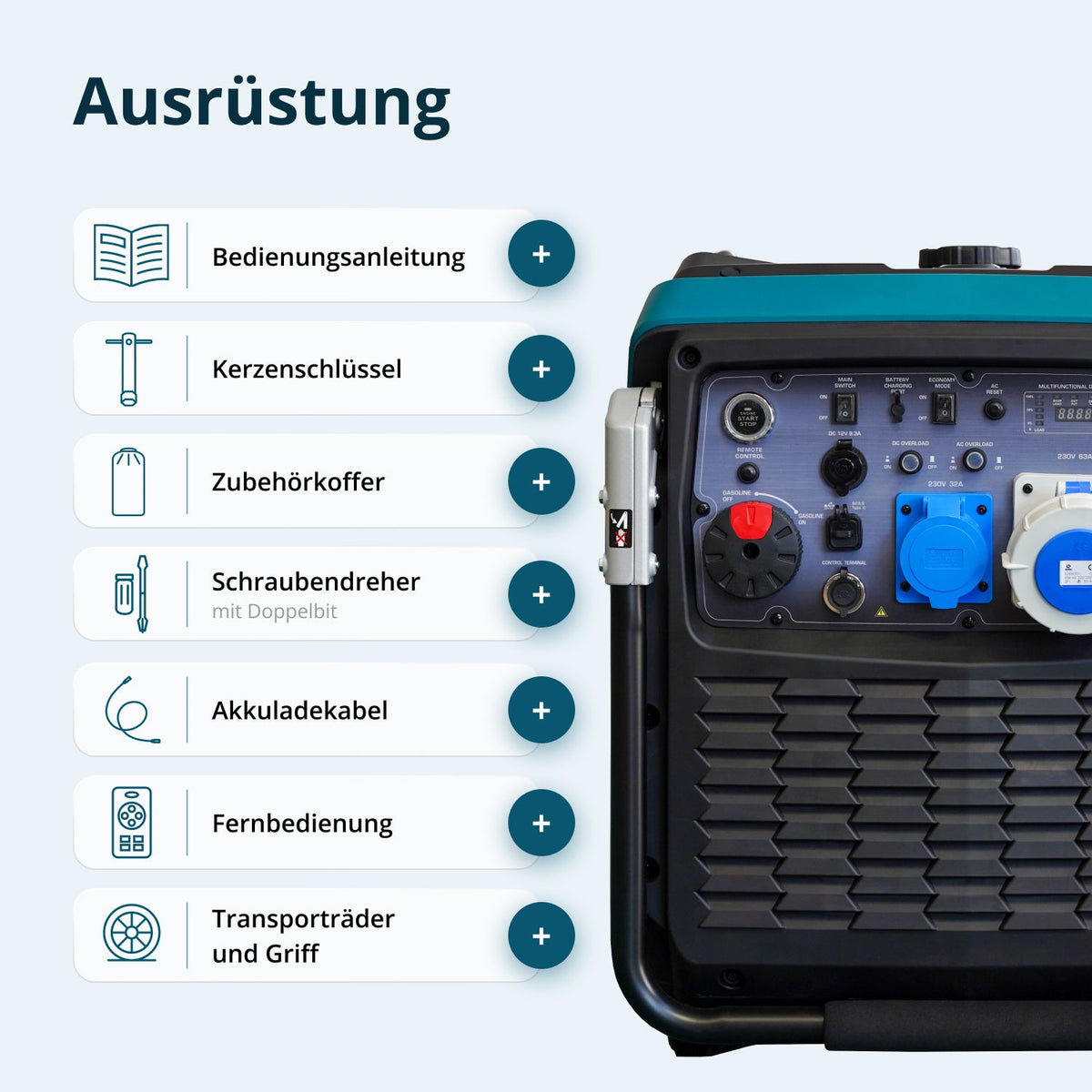 Invertergenerator KS 9500iE S ATSR – Ansicht 10