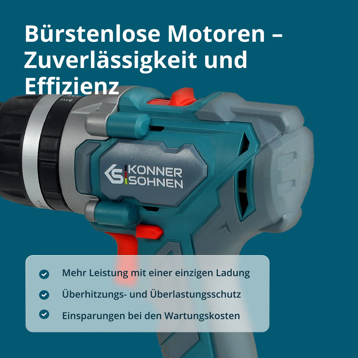 Kabelloses Master-Set 2in1 KS IDISD 20V SET 2 – Ansicht 4