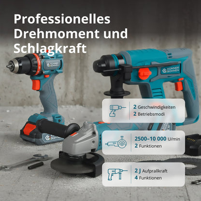 Drahtloses Meister-Set 3-in-1 KS RHAGD 20V SET 3 – Ansicht 4