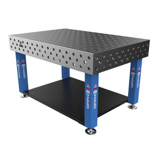 Unteres Regal für Schweißtisch 1000×1000 mm Seria BASIC (12mm)